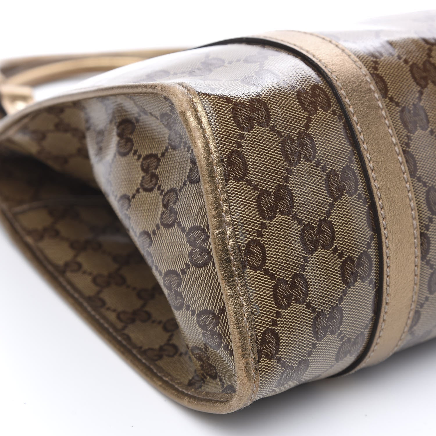 Gucci Crystal Monogram Medium Joy Shoulder Bag Bronze 8 of 14