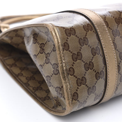 Gucci Crystal Monogram Medium Joy Shoulder Bag Bronze 8 of 14