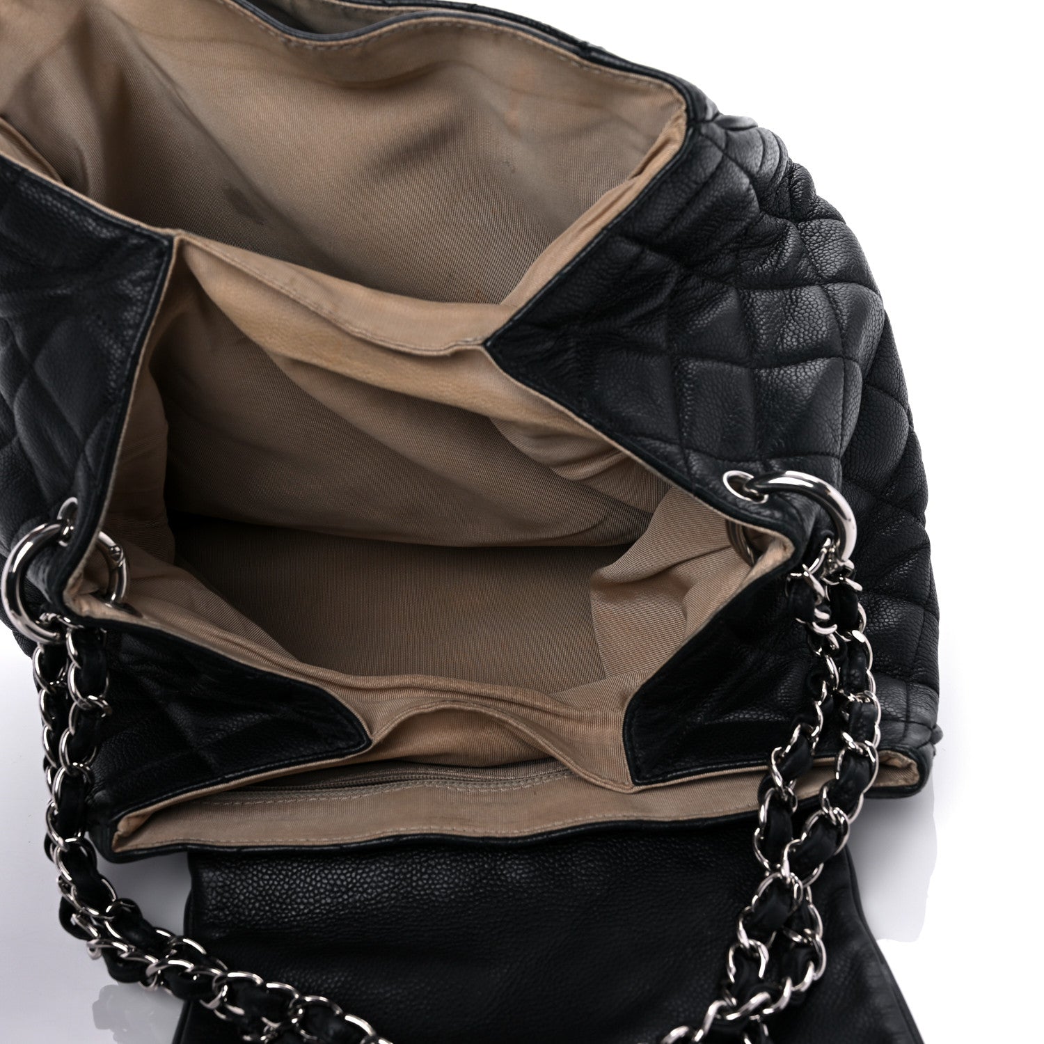 Chanel Caviar Quilted Timeless Accordion Flap Black 5 of 19
