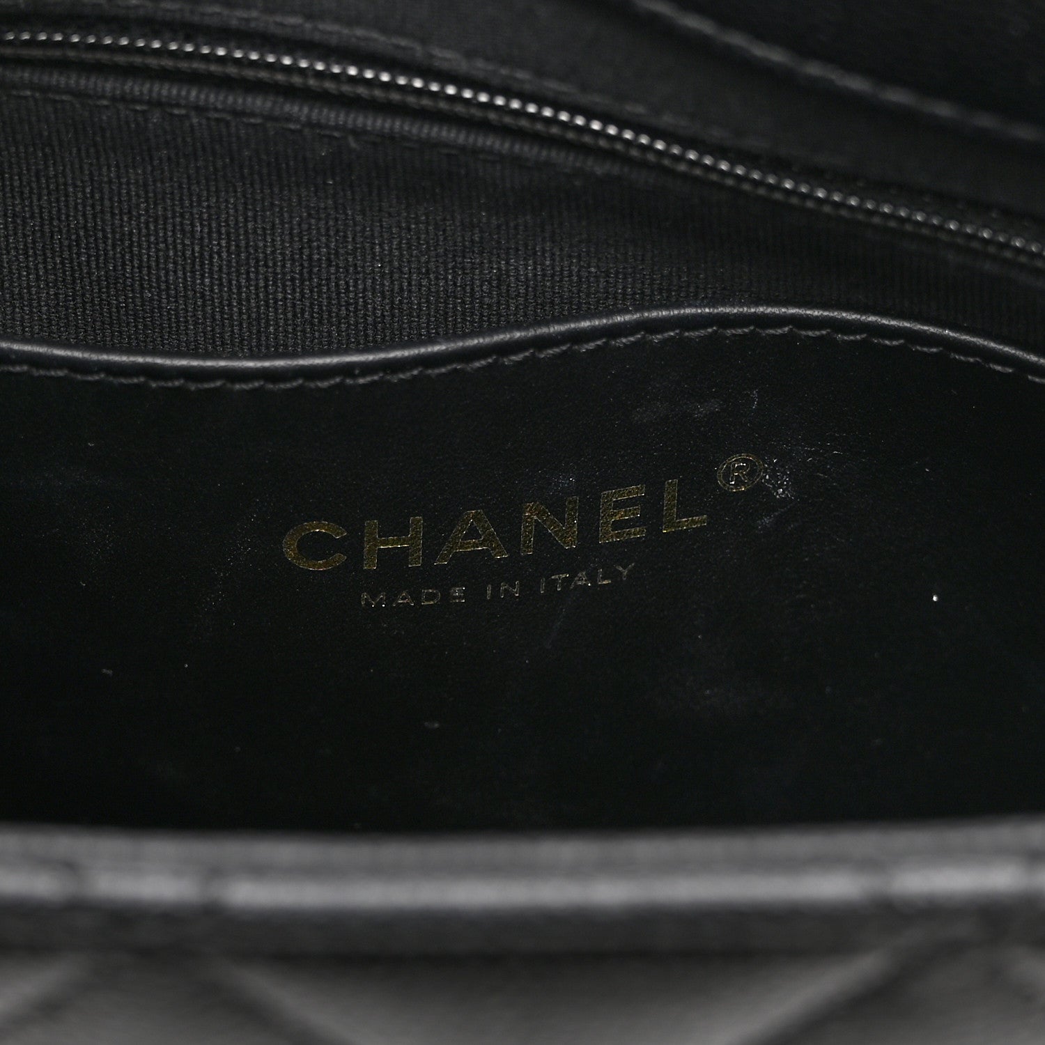 Chanel Caviar Quilted Camellia Chain Around Backpack Black 6 of 10
