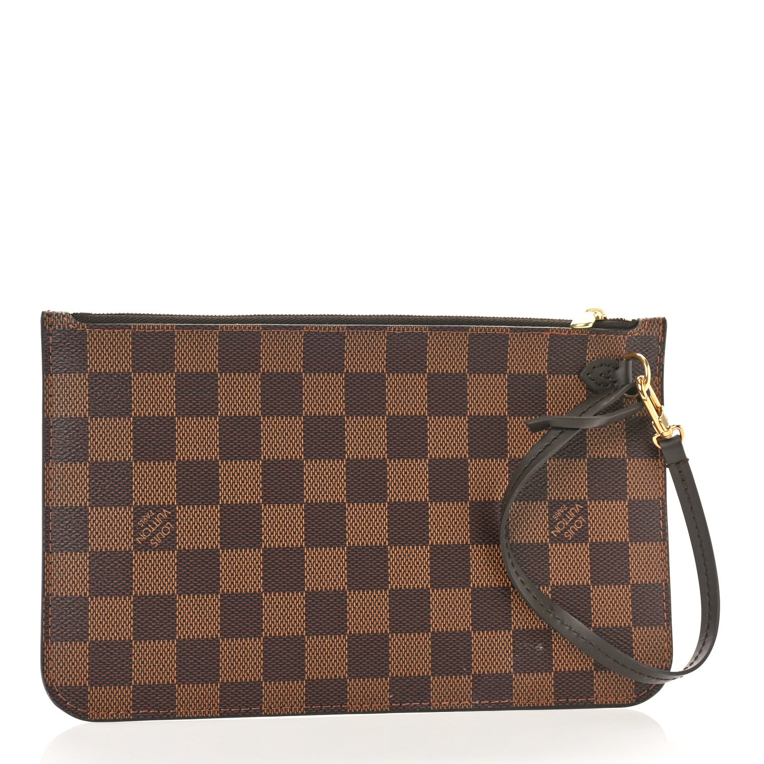 Louis Vuitton Damier Ebene Neverfull MM GM Pochette 3 of 8