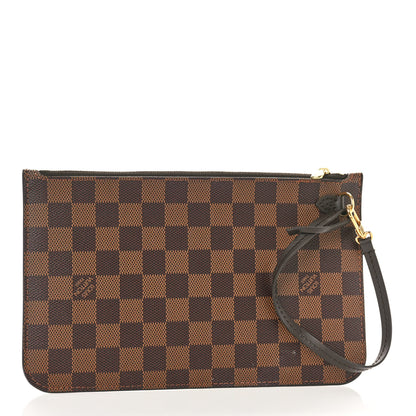Louis Vuitton Damier Ebene Neverfull MM GM Pochette 3 of 8