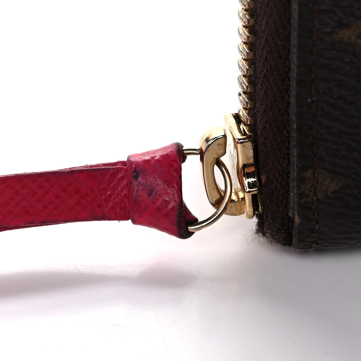 Monogram Clemence Wallet Fuchsia