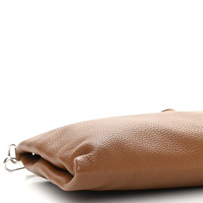 Prada Vitello Daino Zippered Crossbody Bag Brandy 7 of 9