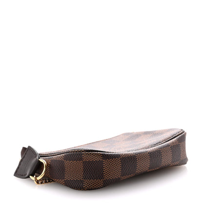 Louis Vuitton Damier Ebene Mini Pochette Accessories 4 of 8