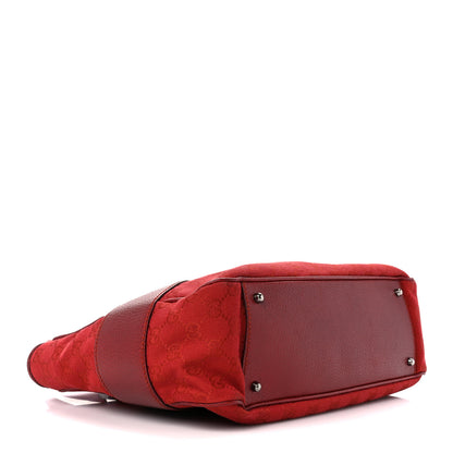 Gucci Monogram Shoulder Bag Red 4 of 11