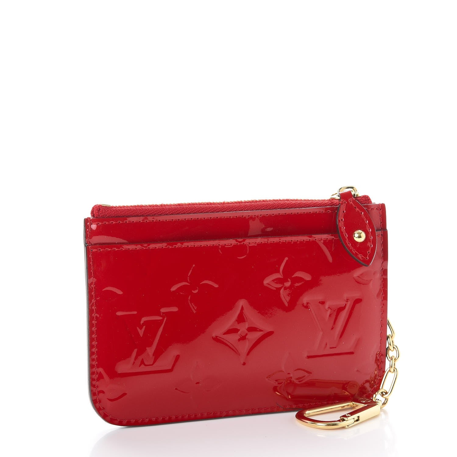Louis Vuitton Vernis Key Pouch Pomme D'Amour 3 of 9
