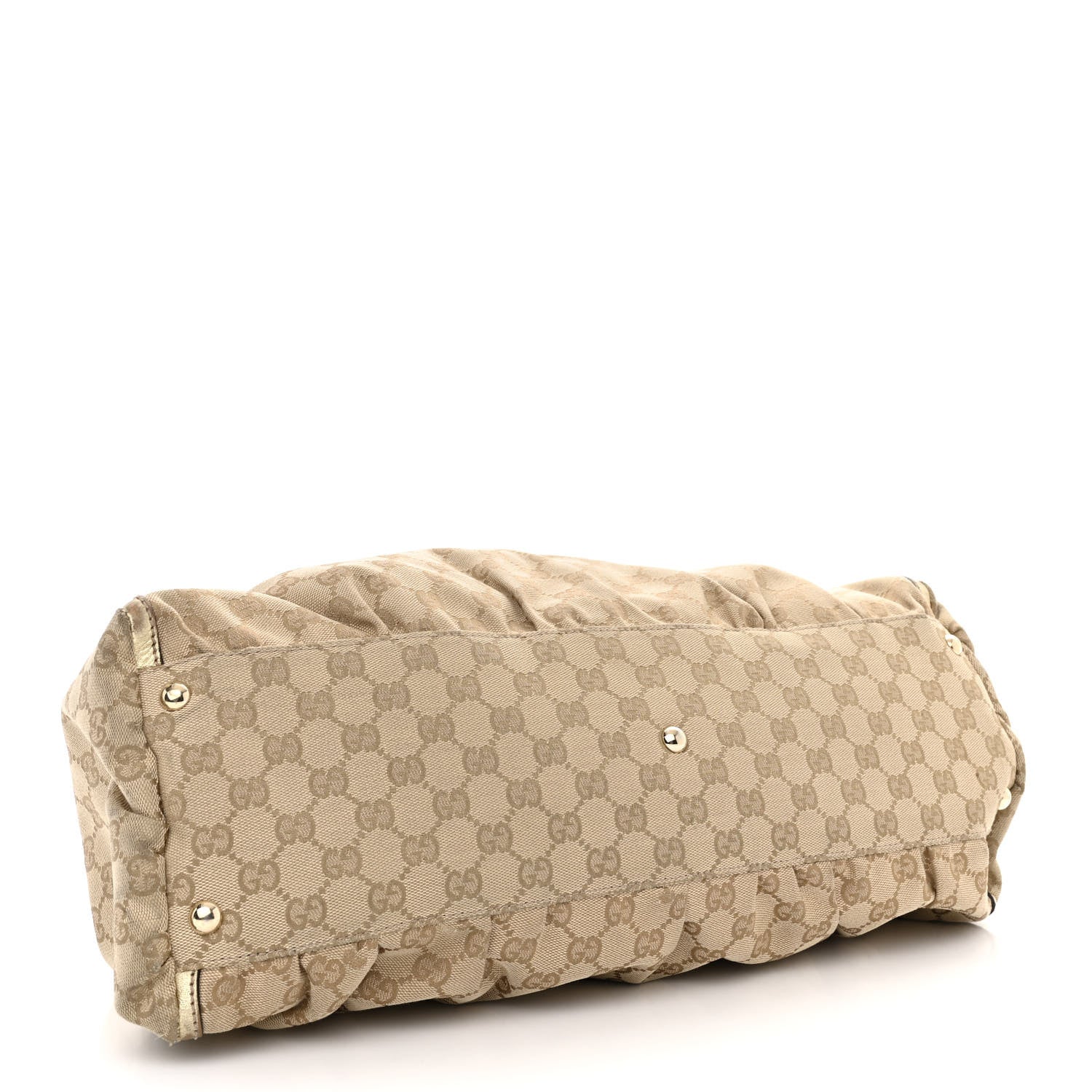 Gucci Monogram Large D Gold Hobo Gold 4 of 19
