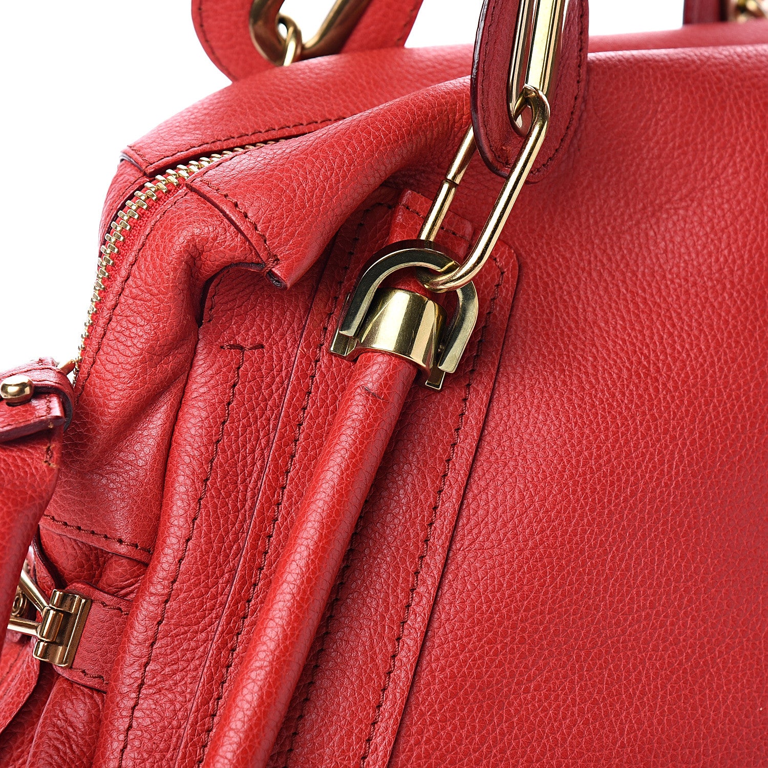 Chloe Calfskin Medium Paraty Lipstick 9 of 10