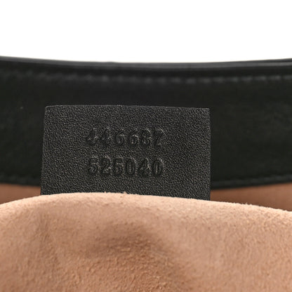Gucci Calfskin Web Dog Embroidered Medium Dionysus Hobo Black 7 of 11