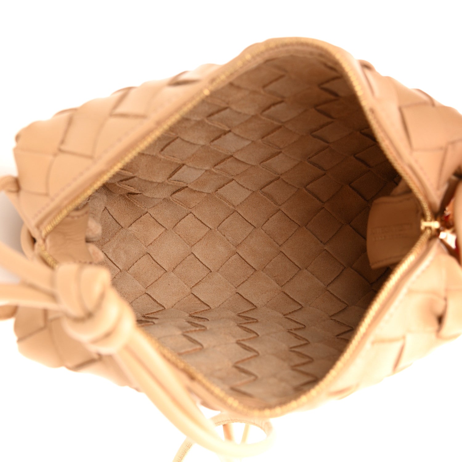 Bottega Veneta Nappa Intrecciato Mini Loop Camera Bag Almond 5 of 9