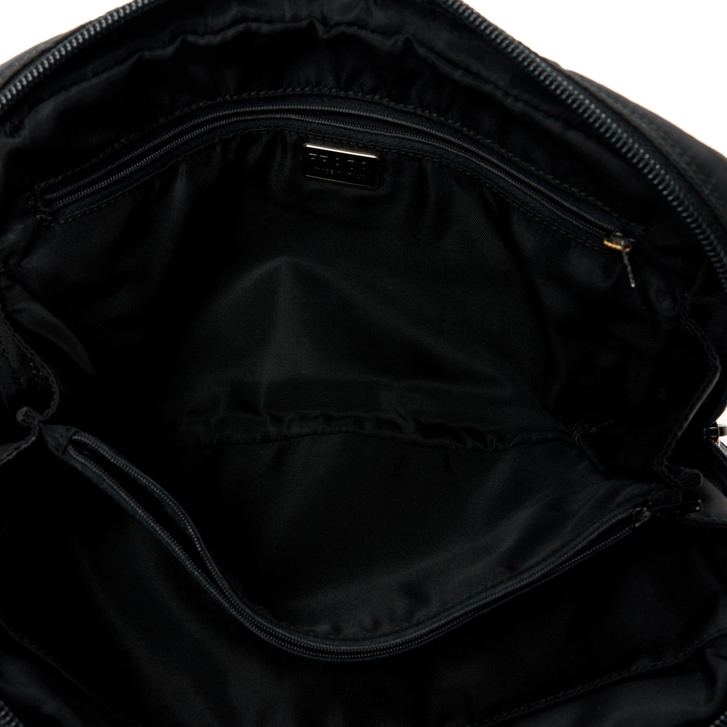 Prada Tessuto Nylon Vela Cosmetic Pouch Black 6 of 11