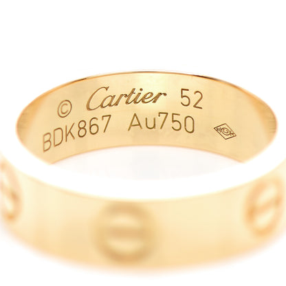 Cartier 18K Yellow Gold 5.5mm LOVE Ring 52 6 4 of 5