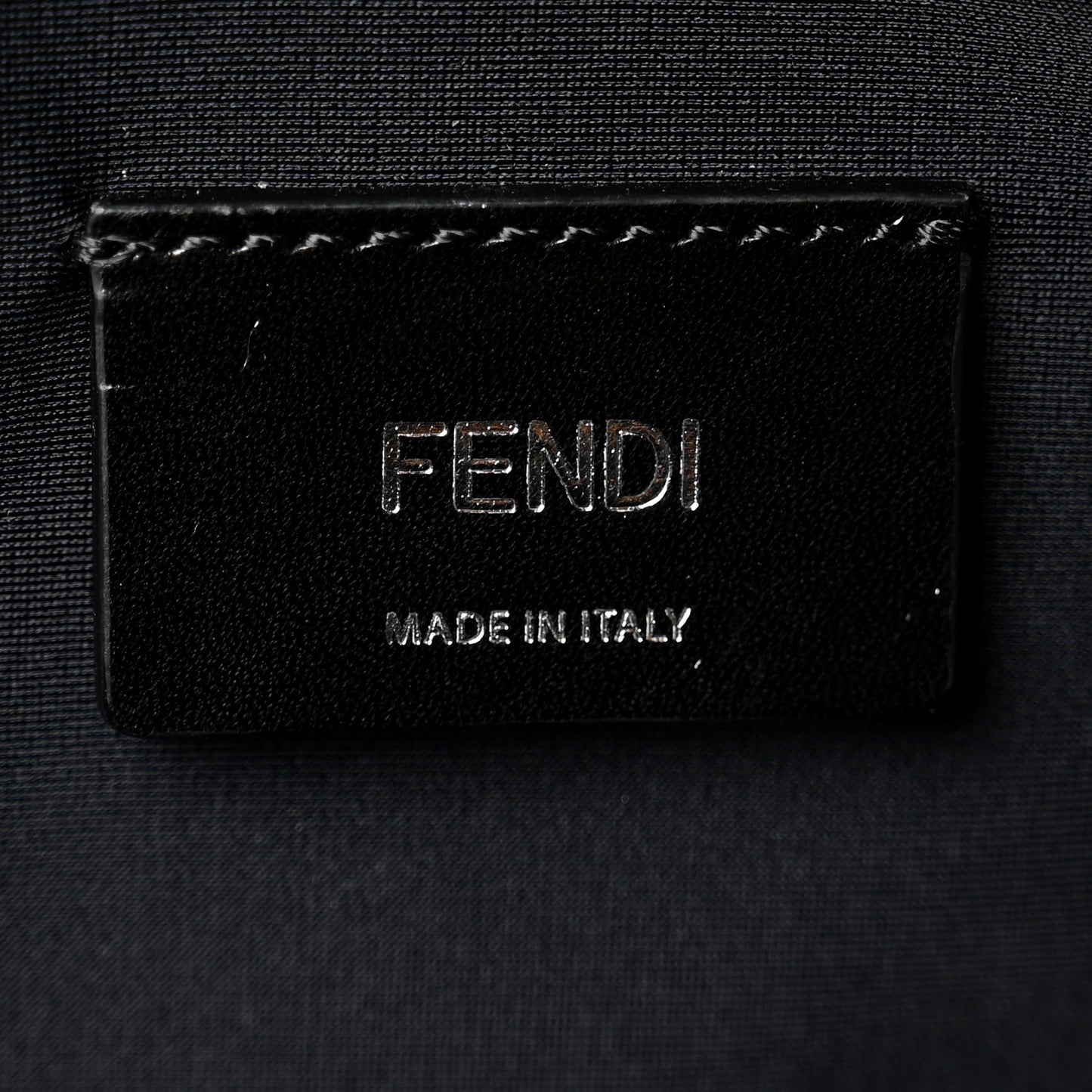 X SARAH COLEMAN Fabric Jacquard Vitello Grace Light Woven Lanyard FF Vertigo Pouch Pocket Backpack Tobacco Moro Black