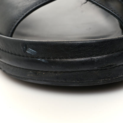 Fendi Vitello Womens Fendigraphy Slide Sandals 38.5 Black 9 of 10