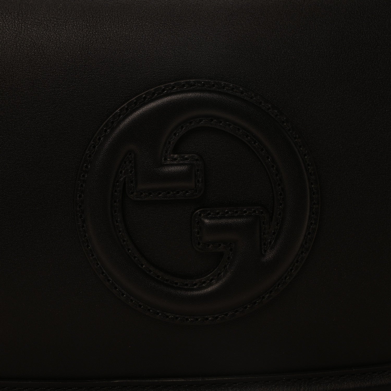 Gucci Calfskin Large Blondie Top Handle Bag Black 8 of 10