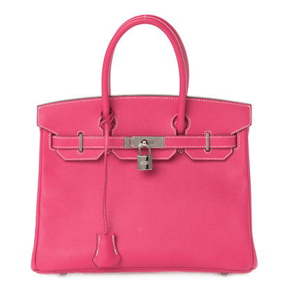 Hermes Epsom Birkin 30 Rose Tyrien 1 of 18