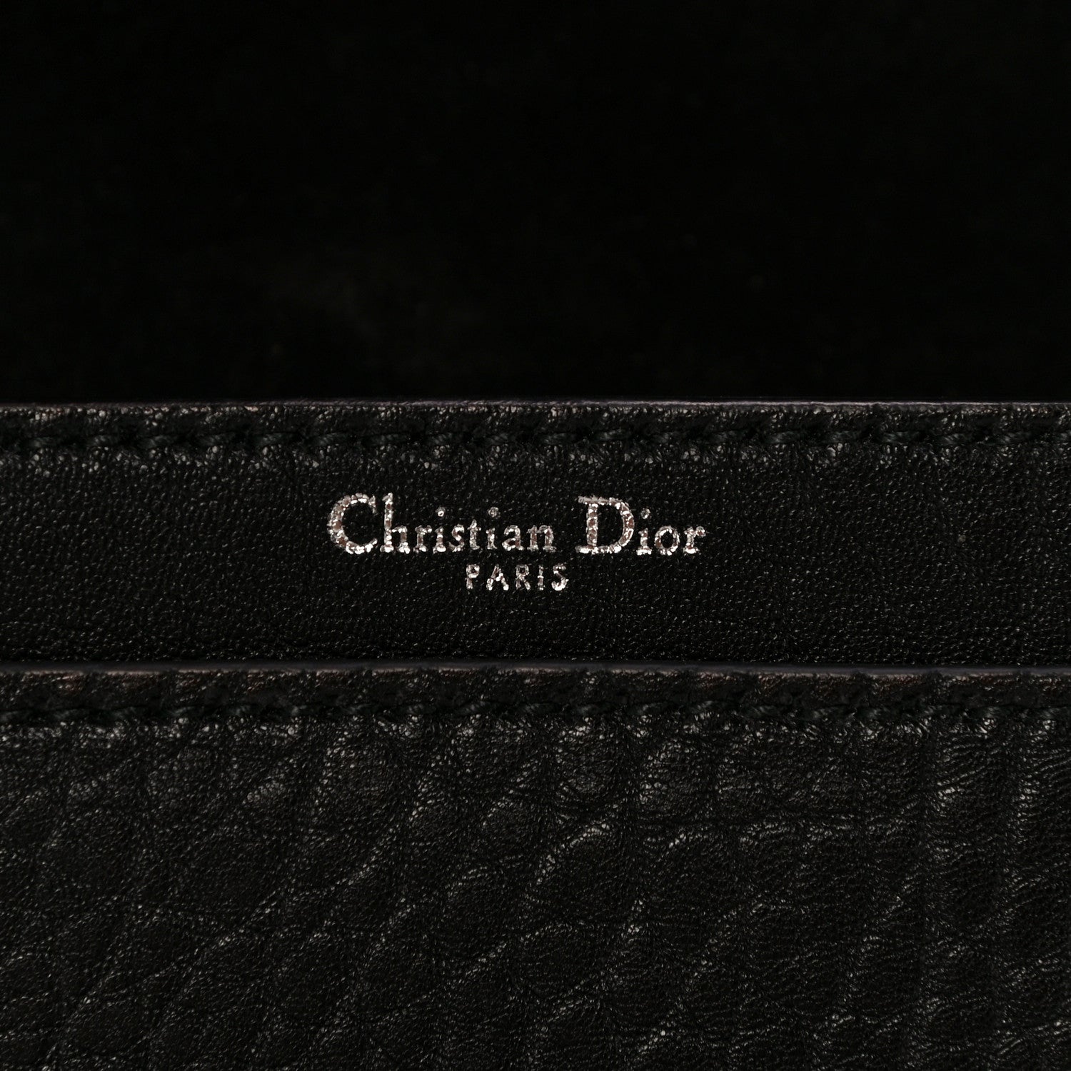 Christian Dior Canyon Grained Lambskin J'Adior Chain Flap Bag Black 6 of 10