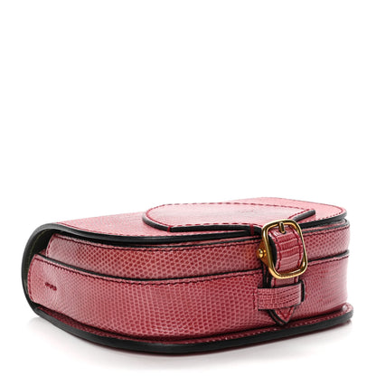 Burberry Lizard Square Satchel Pink 5 of 7