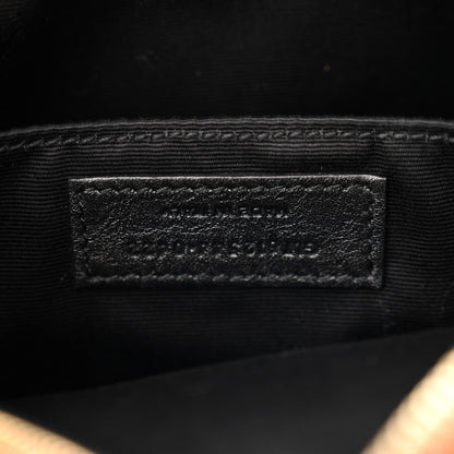 Saint Laurent Suede Matelasse Monogram Lou Camera Bag Cinnamon 7 of 11
