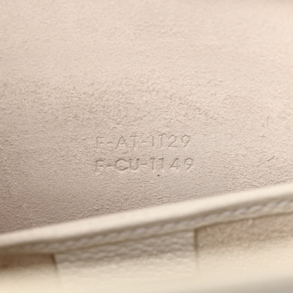 Celine Drummed Calfskin Nano Luggage White 7 of 15
