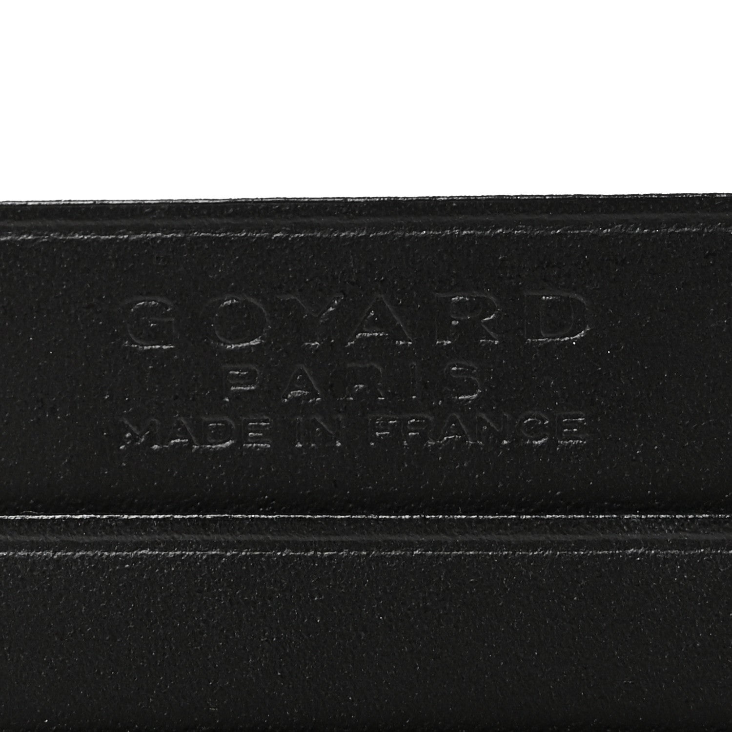 Goyard Goyardine Saint Sulpice Card Holder Black 5 of 7