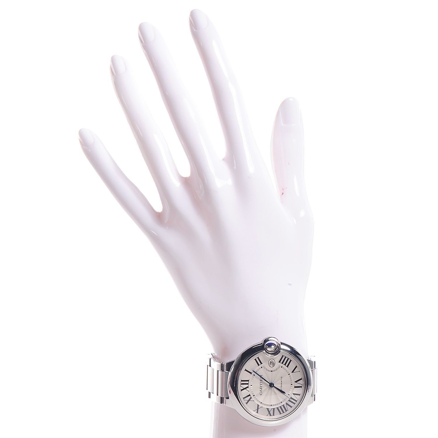 Cartier Stainless Steel 42mm Ballon Bleu De Automatic Watch 2 of 6