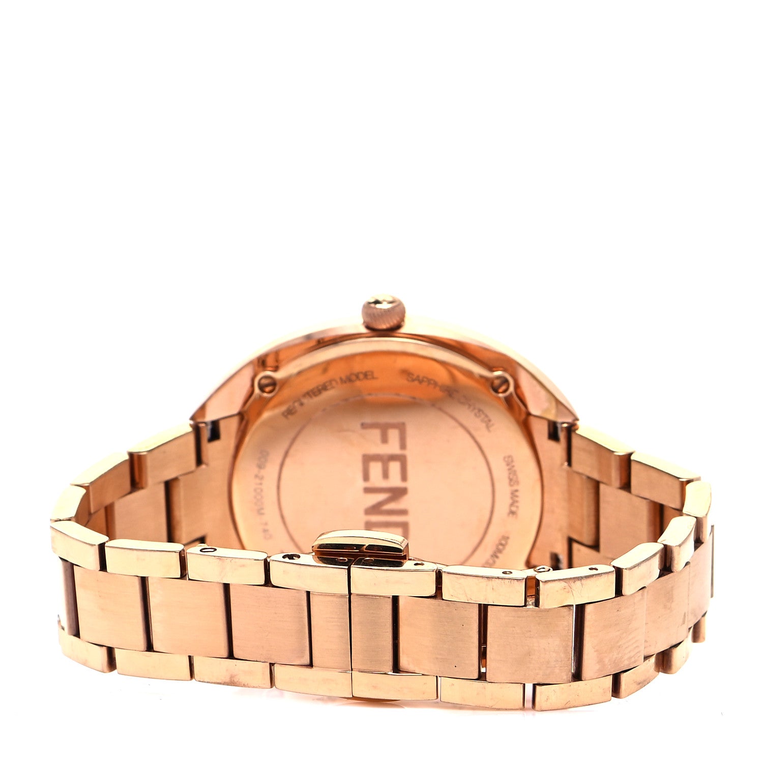 Fendi Stainless Steel 34mm Momento Date Quartz Watch 3 of 6