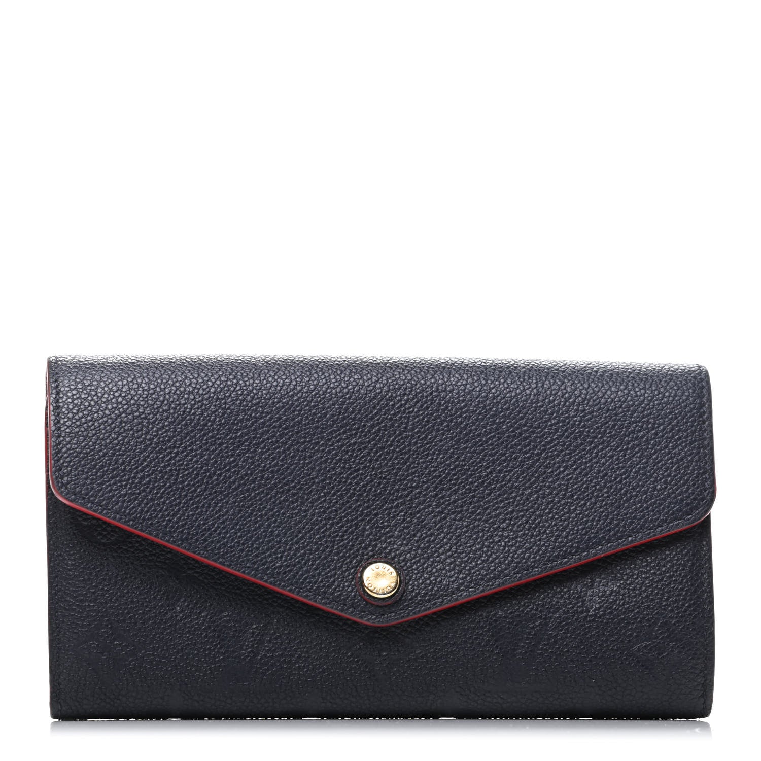 Louis Vuitton Empreinte Sarah Wallet NM Marine Rouge 1 of 9
