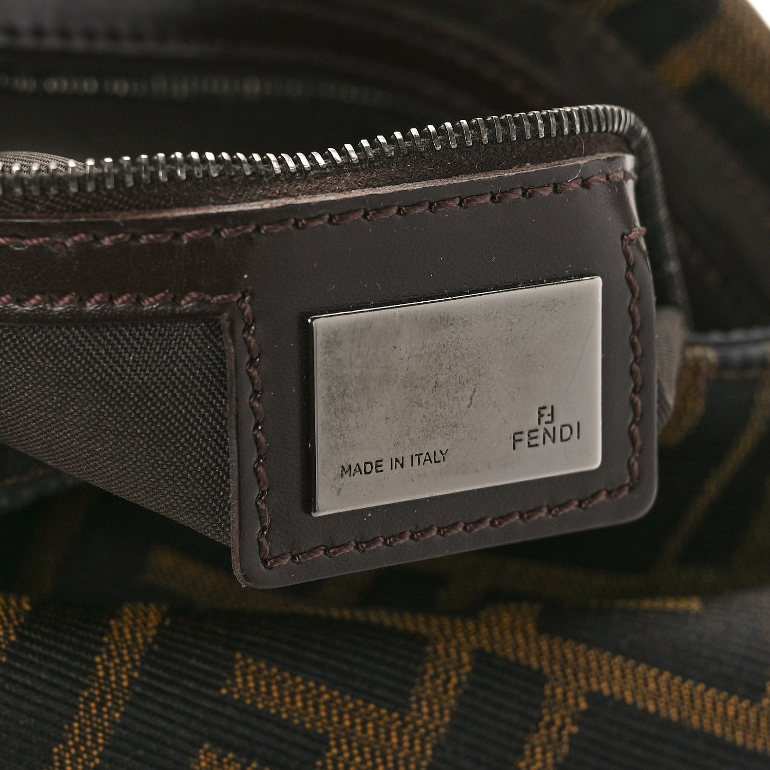 Fendi Zucca Mama Baguette Tobacco 7 of 9