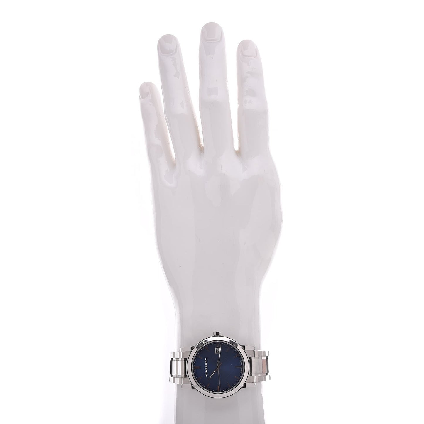 Stainless Steel 38mm The City Quartz Watch Blue BU9031