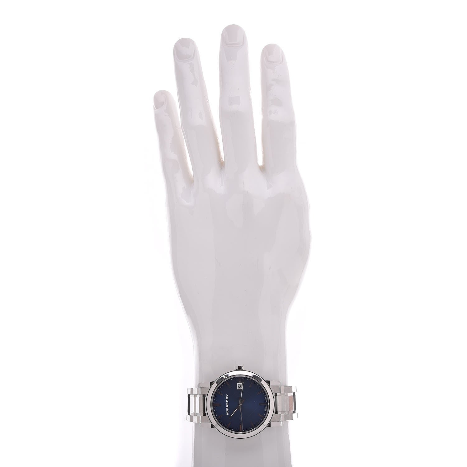 Burberry Stainless Steel 38mm The City Quartz Watch Blue BU9031 2 of 6