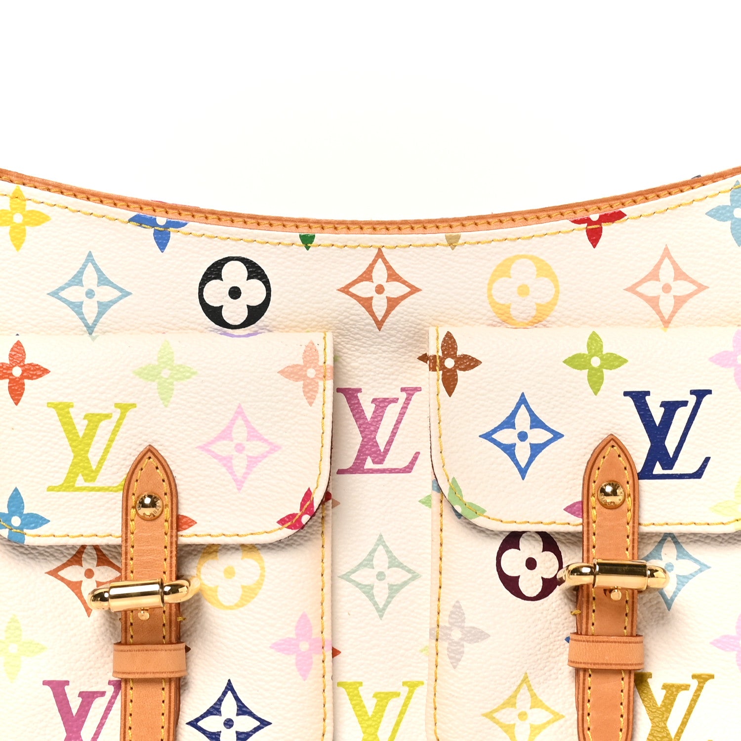 Louis Vuitton Monogram Multicolor Lodge PM White 7 of 9