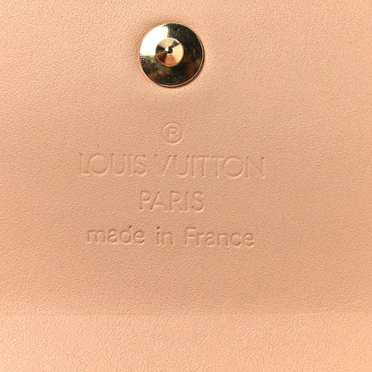 Louis Vuitton Monogram Multicolor Porte-Monnaie Plat Coin Purse White 7 of 9
