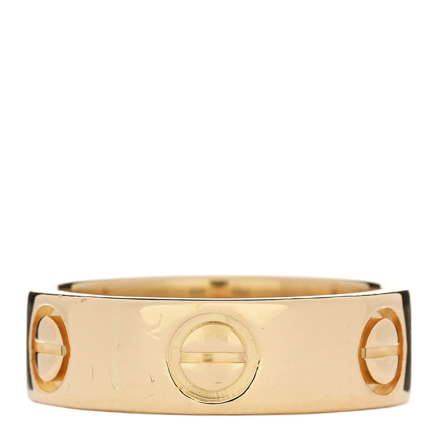18K Yellow Gold 5.5mm LOVE Ring 49 4.75