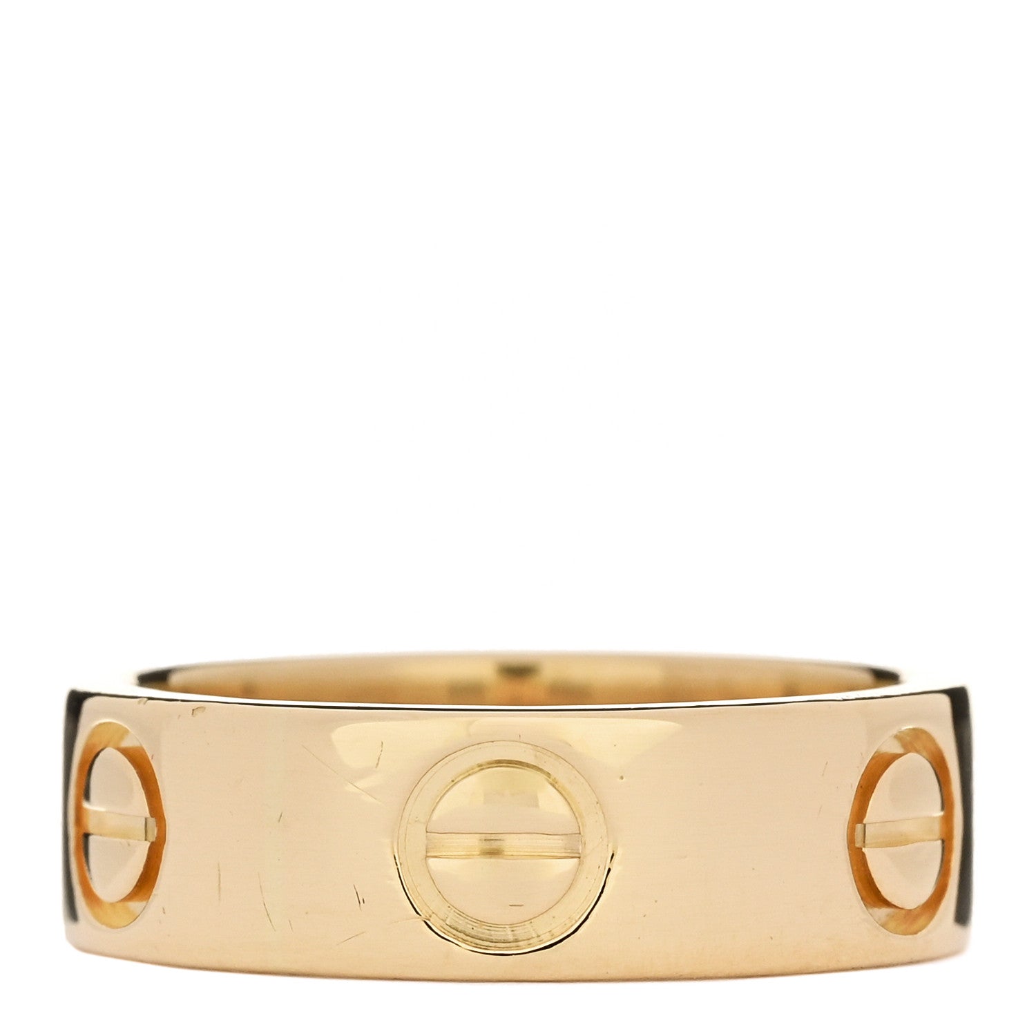 Cartier 18K Yellow Gold 5.5mm LOVE Ring 49 4.75 1 of 4