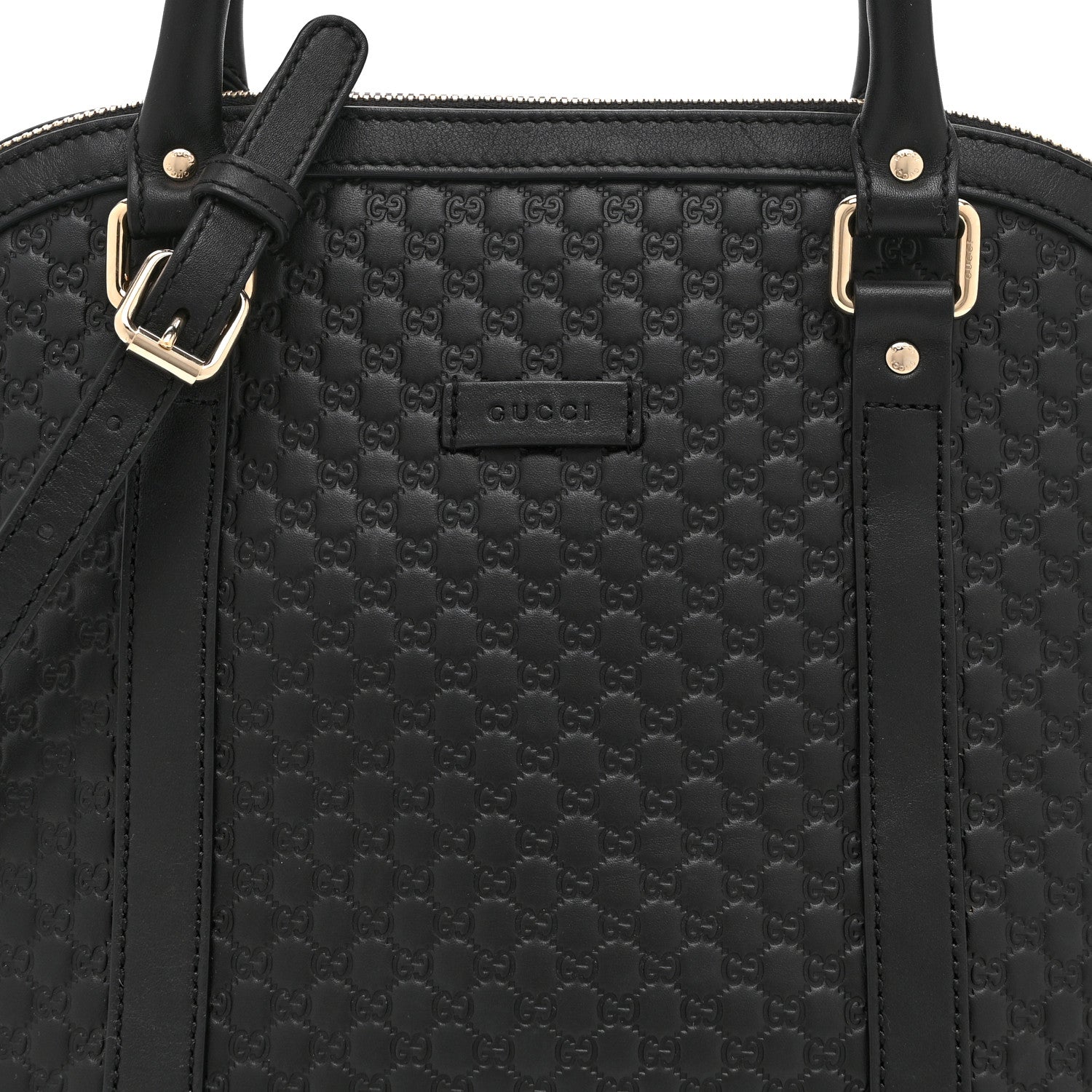 Gucci Microguccissima Medium Dome Bag Black 9 of 11