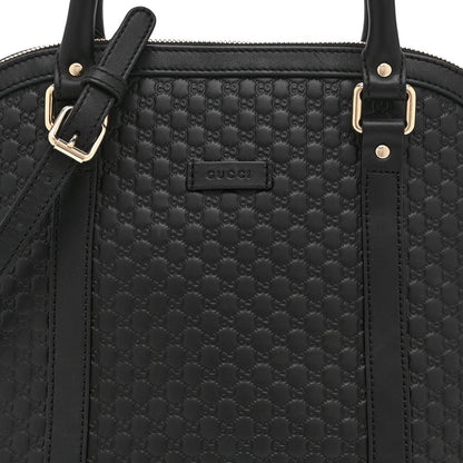 Gucci Microguccissima Medium Dome Bag Black 9 of 11