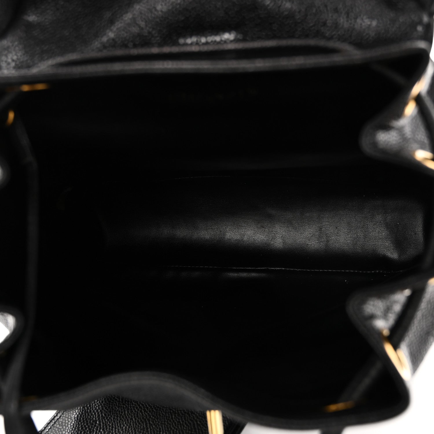 Chanel Caviar Triple CC Backpack Black 6 of 13