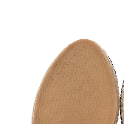 Gucci Suede Microguccissima Espadrilles 38.5 Black 12 of 14