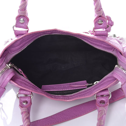 Balenciaga Agneau Giant 12 Silver Hardware Mini City Rose Berlingot 5 of 8