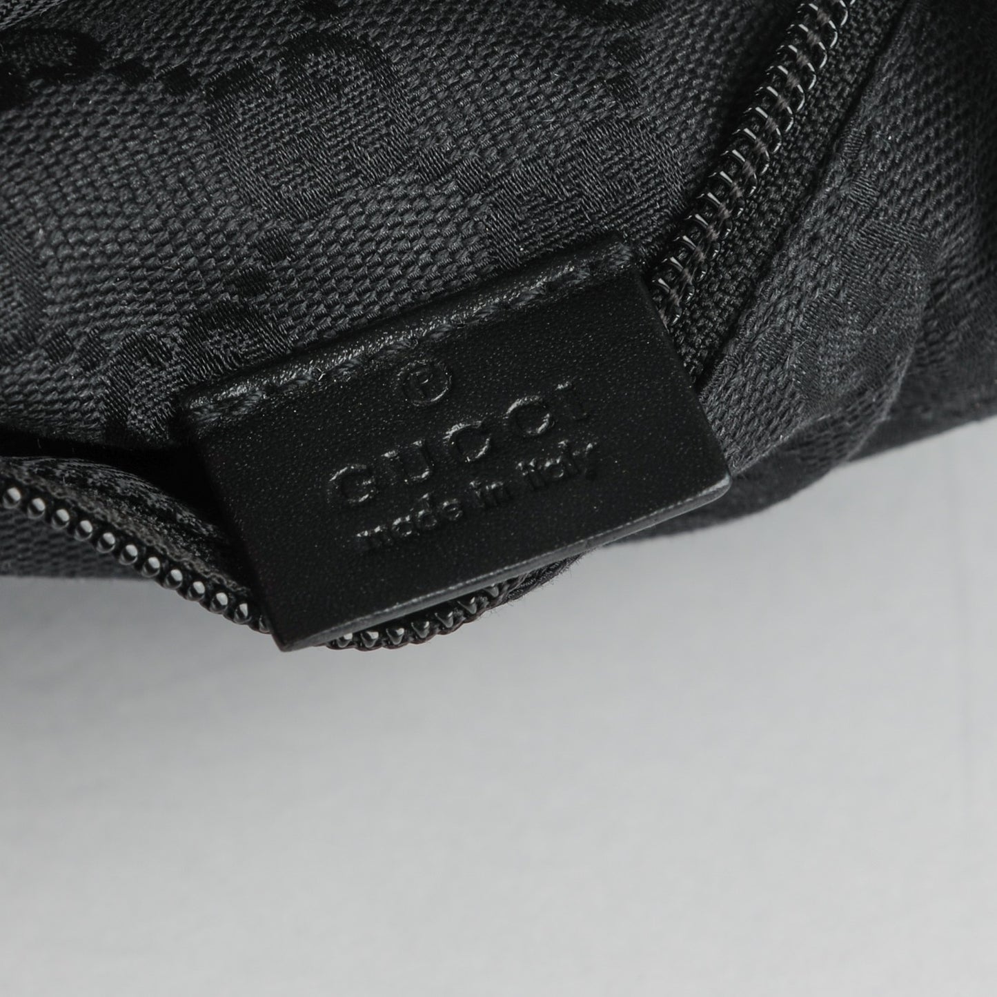 Monogram Belt Bag Black