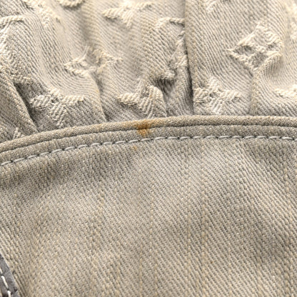 Louis Vuitton Denim Neo Cabby MM Grey 10 of 10