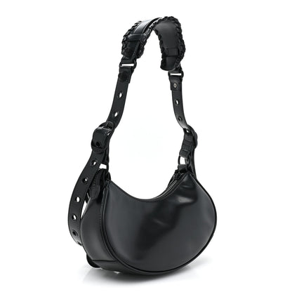 Balenciaga Smooth Calfskin Le Cagole Shoulder Bag XS Black 3 of 9