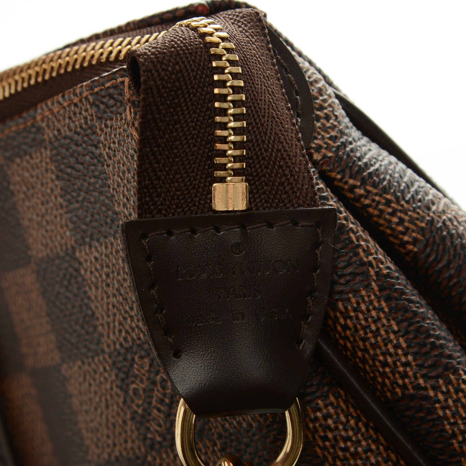 Louis Vuitton Damier Ebene Eva Clutch 7 of 7