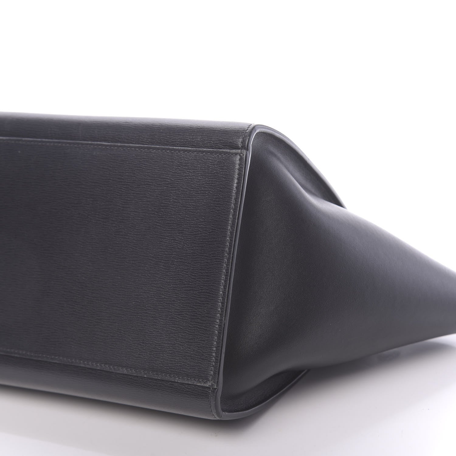 Celine Liege Calfskin Small Trapeze Black 9 of 11