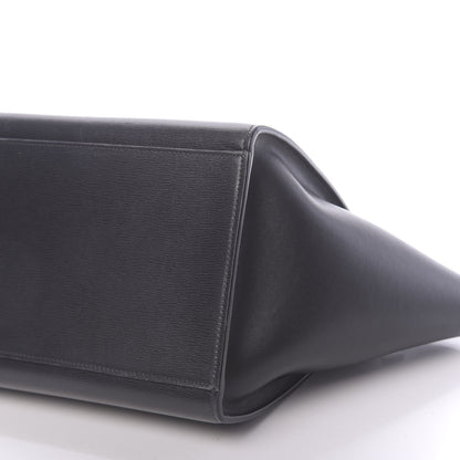 Celine Liege Calfskin Small Trapeze Black 9 of 11