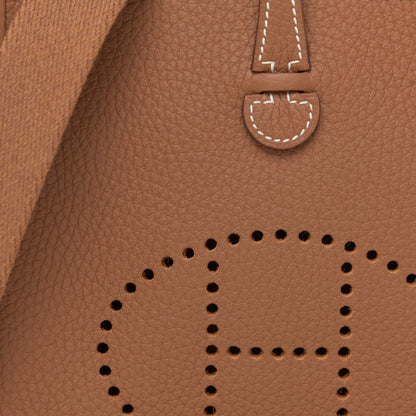 Hermes Taurillon Clemence Evelyne TPM Gold 7 of 11