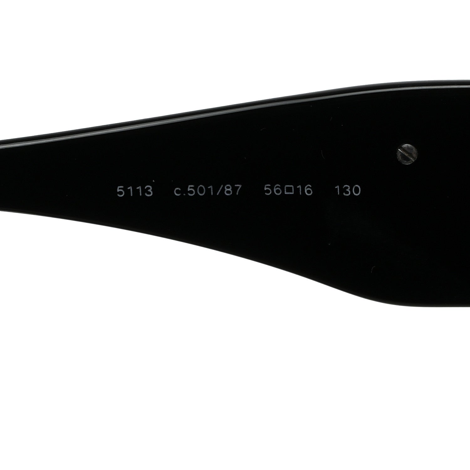 Chanel Camellia CC Sunglasses 5113 Black 5 of 10