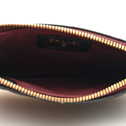 Chanel Caviar Quilted Small Cosmetic Case Black 5 of 7